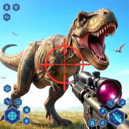 أيقونة Dino Hunter Wild Shooting Game